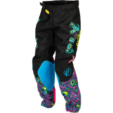 kalhoty KINETIC MUTANT, FLY RACING - USA dětské 2026 (černá/ multi color)