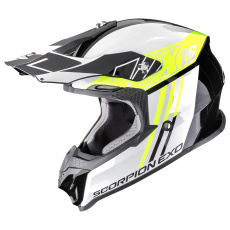 Moto přilba SCORPION VX-16 EVO AIR LIGNES černo/fluo žlutá Moto přilba SCORPION VX-16 EVO AIR LIGNES černo/fluo žlutá