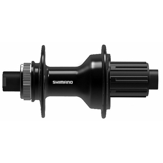 náboj disc SHIMANO FH-TC600-HM-B 32d Center lock 12mm e-thru-axle 148mm 8-11 rychlostí zadní čer.