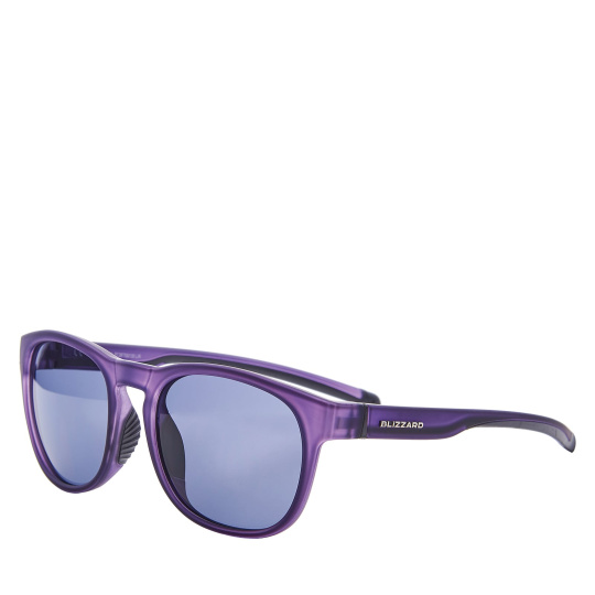 BLIZZARD Sun glasses PCSF706130, rubber trans. dark purple, 60-14-133, 