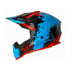 Moto přilba JUST1 J38 MASK modro/červeno/černá Moto přilba JUST1 J38 MASK modro/červeno/černá