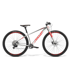 dětské kolo AMULET 29 Youngster 1.11, alu brushed transparent/red, 2023 dětské kolo AMULET 29 Youngster 1.11, alu brushed transparent/red, 2023