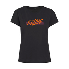 KELLYS Tričko MODE woman krátký rukáv Black - L