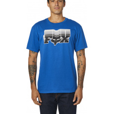 Pánské triko Fox Off Beat Ss Tee Royal Blue Pánské triko Fox Off Beat Ss Tee Royal Blue