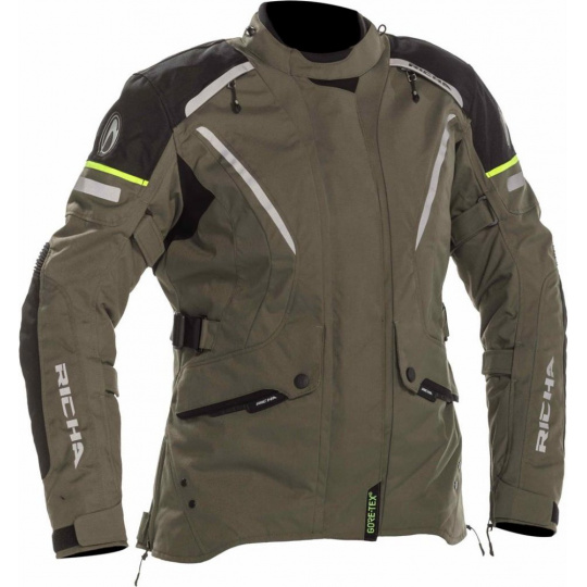 Dámská moto bunda RICHA CYCLONE GORE-TEX titanová