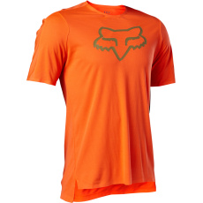 Pánský cyklo dres Fox Flexair Delta Ss Jersey Fluo Orange Pánský cyklo dres Fox Flexair Delta Ss Jersey Fluo Orange