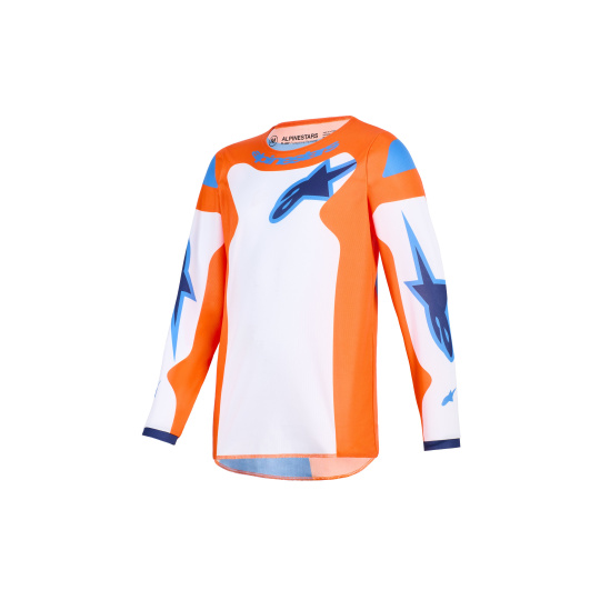 dres FLUID GRID YOUTH, ALPINESTARS, dětské (oranžová/modrá/bílá) 2026