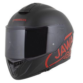 přilba Integral GT 2.1 Jawa Solid, CASSIDA (černá mat/červená lesk) přilba Integral GT 2.1 Jawa Solid, CASSIDA (černá mat/červená lesk)