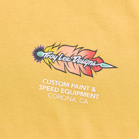 TLD DĚTSKÉ TRIKO S KRÁTKÝM RUKÁVEM FEATHERS BLEACHED MELON (72457103)