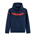mikina VELOCIFIER HOODIE, ALPINESTARS (modrá)