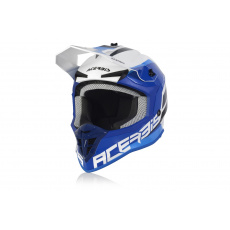 Acerbis motokros přilba LINEARbílá/modrá Acerbis motokros přilba LINEARbílá/modrá
