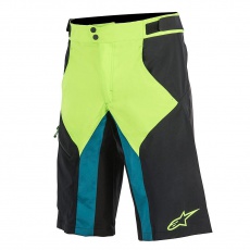 Alpinestars Outrider BASE WR Shorts Black Bright Green