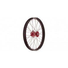 přední kolo kompletní (21" x 1,6") HONDA, Q-TECH (černý ráfek, červený střed) přední kolo kompletní (21" x 1,6") HONDA, Q-TECH (černý ráfek, červený střed)