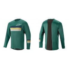 Alpinestars ALPS 6.0 L/S dres Melange Emerald Blue Celery