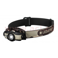 LED LENSER MH4 - outdoorová dobíjecí čelovka černo-písková, dosvit 180 m, záruka 7 let LED LENSER MH4 - outdoorová dobíjecí čelovka černo-písková, dosvit 180 m, záruka 7 let