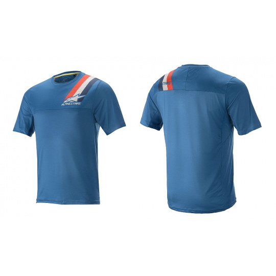 Alpinestars ALPS 4.0 S/S dres - Melange/Blue/Red/Gray