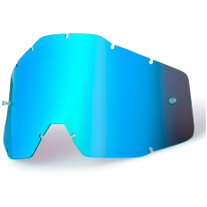 Náhradní plexi k brýlím 100% RACECRAFT/ACCURI/STRATA - zrcadlové modré Náhradní plexi k brýlím 100% RACECRAFT/ACCURI/STRATA - zrcadlové modré
