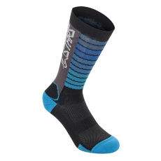 Alpinestars Drop 22 ponožky - Black/Aqua Alpinestars Drop 22 ponožky - Black/Aqua