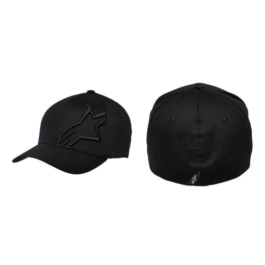 Alpinestars CorpShift 2 Flexfit kšiltovka Black/Black