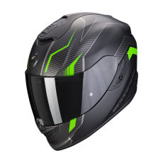 Moto přilba SCORPION EXO-1400 AIR FORTUNA matná černo/zelená Moto přilba SCORPION EXO-1400 AIR FORTUNA matná černo/zelená