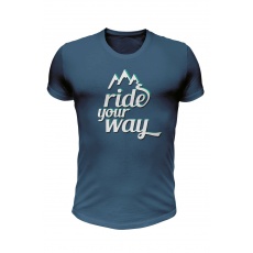 Dartmoor  tričko Ride Your Way - Jeans Blue