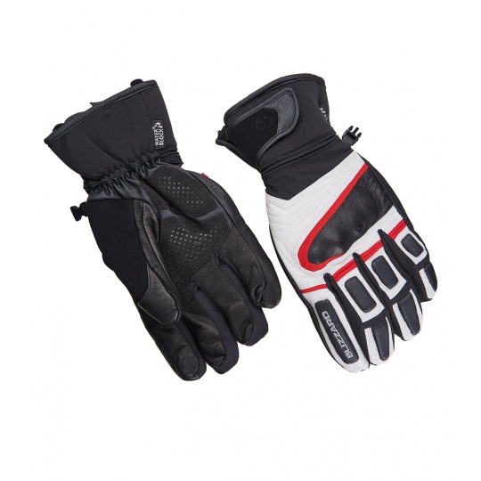 lyžařské rukavice BLIZZARD Competition ski gloves, black/white/red