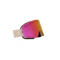 lyžařské brýle BLIZZARD Ski Gog. 983 MDAVZOW, white shiny, amber high contrast lens + full revo pink