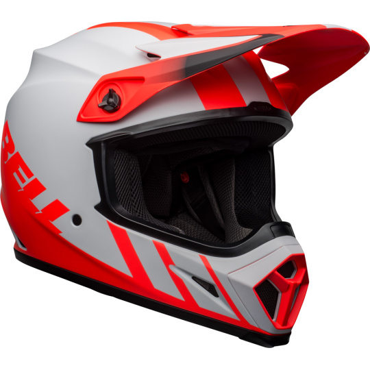 Motocyklová přilba Bell Bell MX-9 Mips Dash Helmet Matte Gray/Infrared/Black 