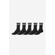 Ponožky Globe Carter Crew Sock 5 Pack  Black/Assorted