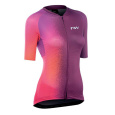 Dámský dres Northwave Blade Woman Jersey Short Sleeve  Plum/Iridesc