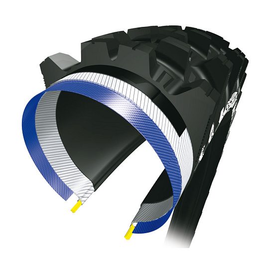 MICHELIN PLÁŠŤ WILD ENDURO FRONT 27.5X2.80 COMPETITION LINE KEVLAR GUM-X3D TS TLR (565831)