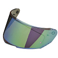 plexi pro přilby Integral GT 2.0/2.1 a GTS 2.1 s přípravou pro Pinlock, CASSIDA (zrcadlové zelené REVO)