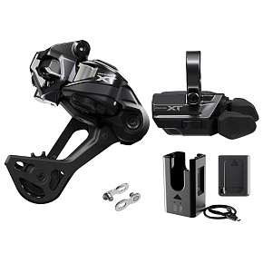 upgrade kit SHIMANO XT M8250 řadicího systému Di2 12sp., v krabičce