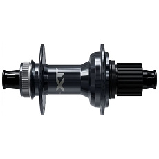 náboj disc SHIMANO XT FH-M8210-B 28d Center lock 12mm e-thru-axle 148mm 12 speed zadní černý, box
