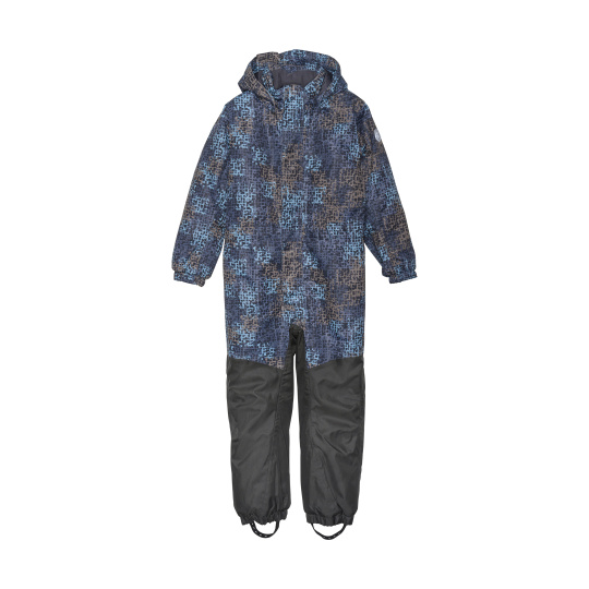 COLOR KIDS Coverall - AOP, stone blue, 2023