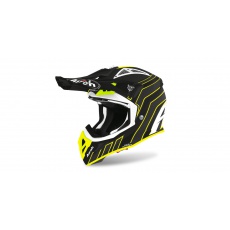 přilba AVIATOR ACE ART, AIROH (černá/fluo) 2021 přilba AVIATOR ACE ART, AIROH (černá/fluo) 2021