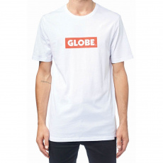 Pánské triko Globe Box Tee WHITE Pánské triko Globe Box Tee WHITE