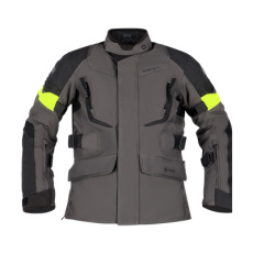 Dámská moto bunda RICHA CYCLONE 2 GORE-TEX šedo/fluo žlutá