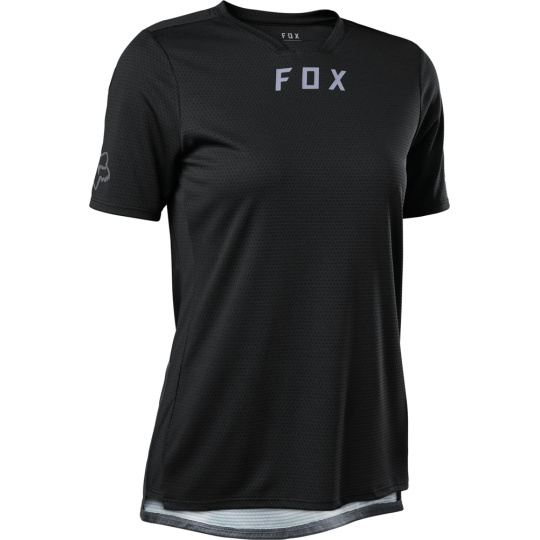 Pánský cyklo dres Fox W Defend Ss Jersey  Black