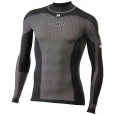 SIXS TS3L BT ultra lehké triko s dl. rukávem a stojáčkem carbon černá SIXS TS3L BT ultra lehké triko s dl. rukávem a stojáčkem carbon černá