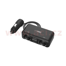 Rozdvojka do zásuvky zapalovače s 2x USB Rozdvojka do zásuvky zapalovače s 2x USB