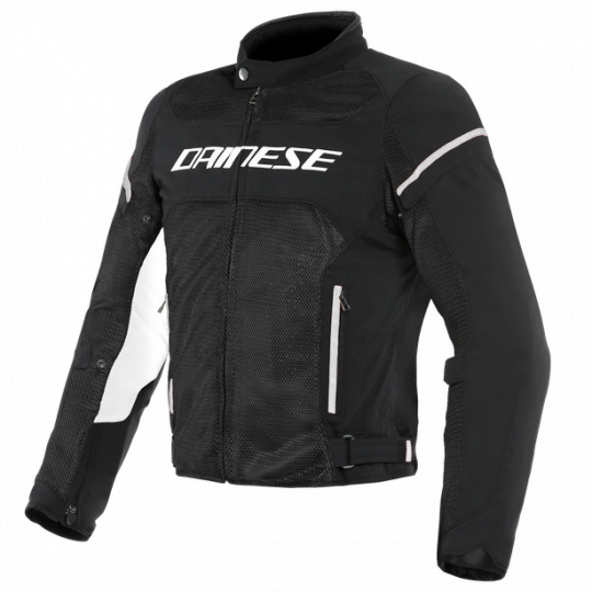 Moto bunda DAINESE AIR FRAME D1 TEX černo/bílá