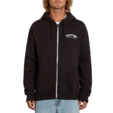 Pánská mikina Volcom Extends Zip Fleece Black Pánská mikina Volcom Extends Zip Fleece Black