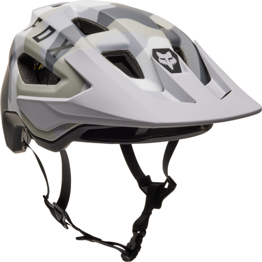 Cyklo přilba Fox peedframe Camo Helmet, Ce Grey Camo 