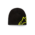 čepice CORP SHIFT BEANIE, ALPINESTARS (černá/žlutá fluo)