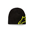 čepice CORP SHIFT BEANIE, ALPINESTARS (černá/žlutá fluo)