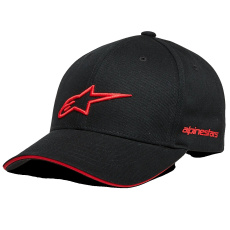 Alpinestars Rostrum kšiltovka černo/červená Alpinestars Rostrum kšiltovka černo/červená