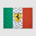 Scuderia Ferrari F1 fanouškovská vlajka s logem