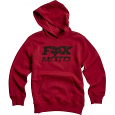 Dětská mikina Fox Youth Charger Pullover Fleece Cardinal 