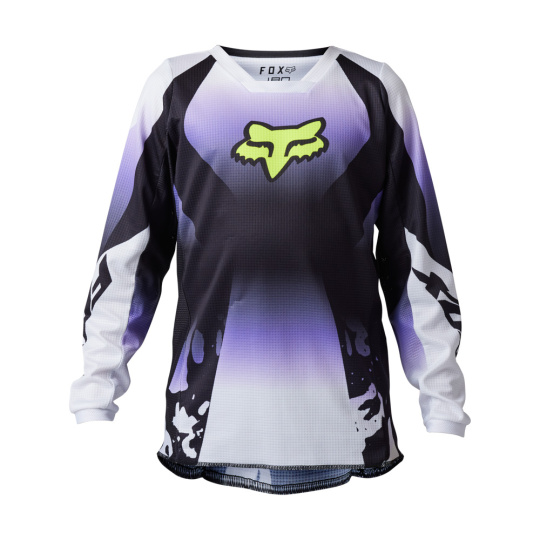 Dětský dres Fox 180 Yth Morphic Jersey Black/White 